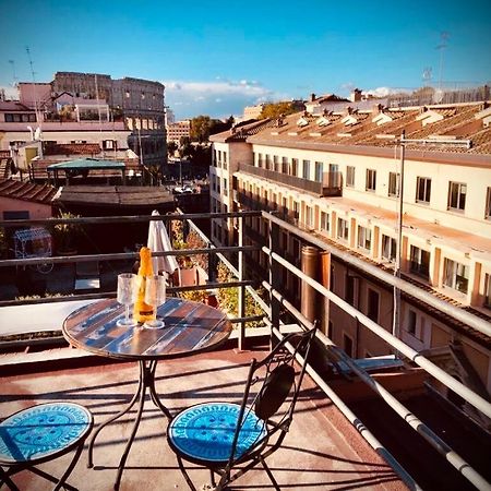 Attico Loft & Rooftop Colosseo Rom Eksteriør billede