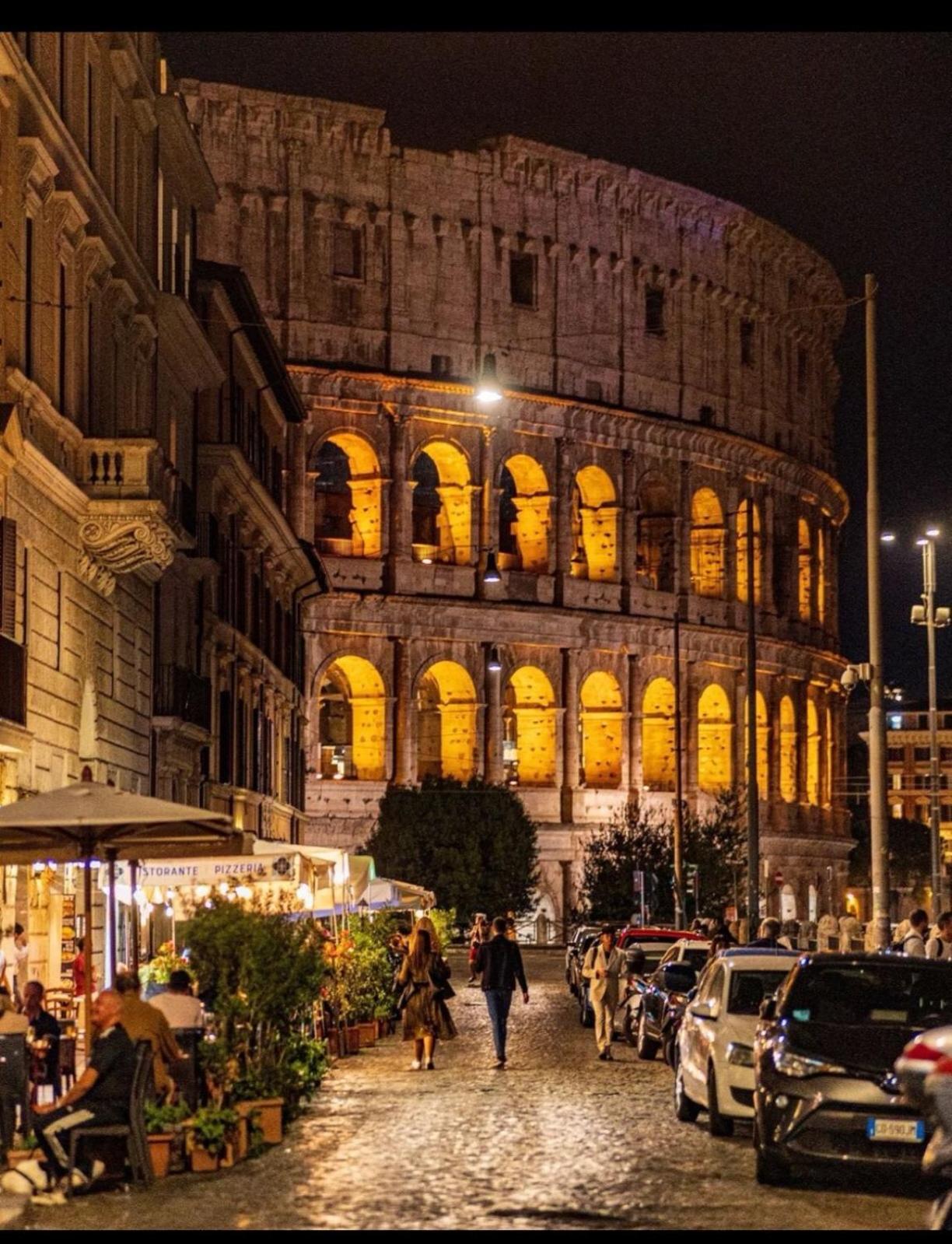 Attico Loft & Rooftop Colosseo Rom Eksteriør billede